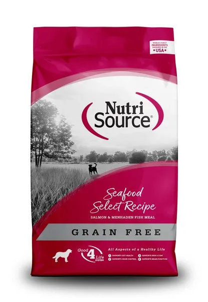 15 Lb Nutrisource Grain Free Seafood Select W/Salmon - Health/First Aid